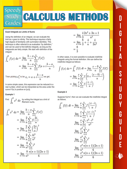 Cover image for Calculus Methods